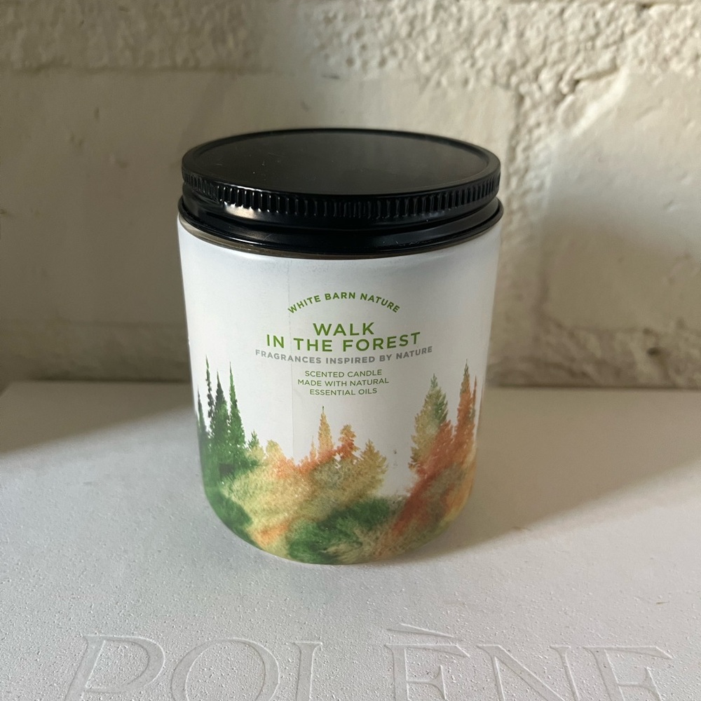 white barn nature walk in the forest candle bath and body works